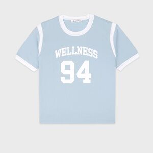 Wellness 94 Sports Tee - China Blue/White